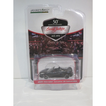 Greenlight 1:64 Chevrolet Corvette C8 Convertible 2020 black